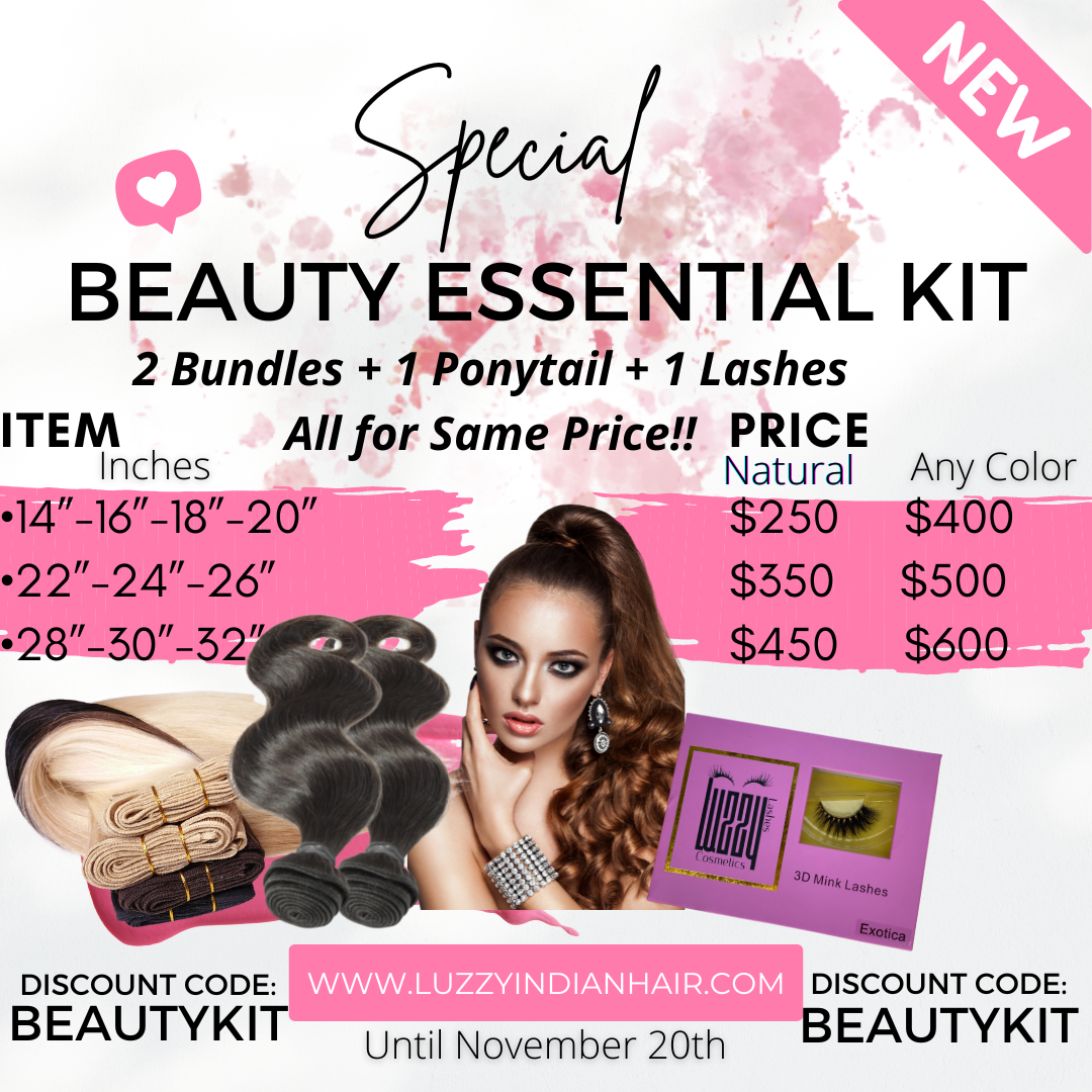 Beauty Essential Kit Limited Edition luzzyindianhair